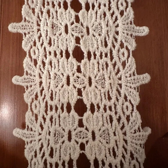 Mossimo Supply Co. Cream Crochet Dress - Picture 4 of 9